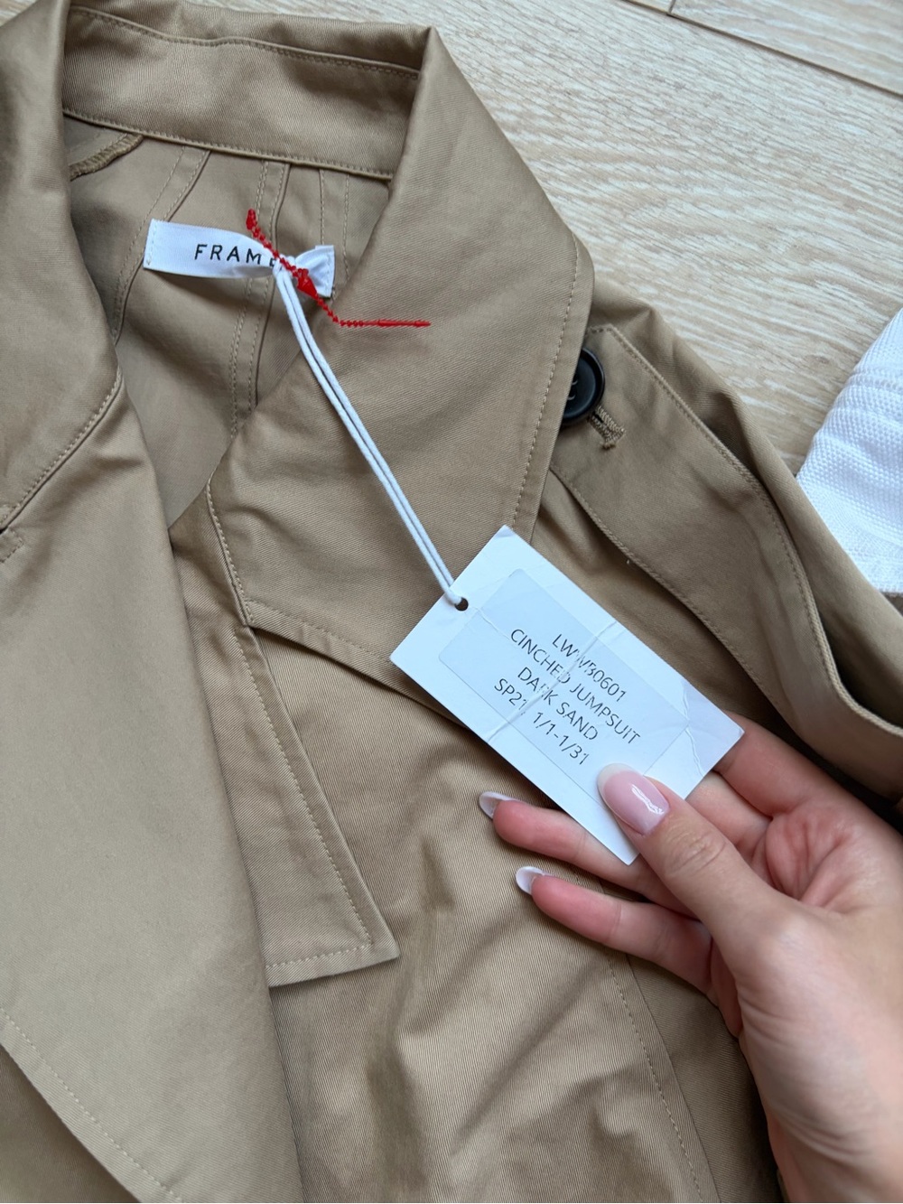 Frame Utility Jumpsuit - Picture 3 of 4